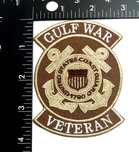 U.S. COAST GUARD GULF WAR VETERAN PATCH (DESERT STORM) CG2 - Bild 1 von 3