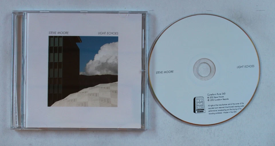 Steve Moore Light Echoes US CD 2012 Electronic Ambient Experimental - Bild 1 von 1