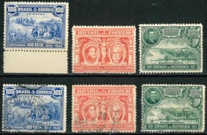 BRASIL 1922 - 1926 El 100 Aniversario de la Independencia - SIN USAR más USADO - Imagen 1 de 2