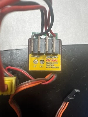 Duratrax ESC 5000 for Mini Quake 1/18th Scale 4wd Truck Vintage Rc DTXM1260 - Image 1 of 4