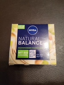 NIVEA Natural Balance regenerierende Nachtpflege (50 ml), Feuchtigkeitsscreme - Bild 1 von 4