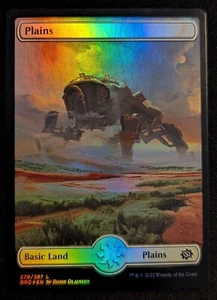 MTG - Plains FULL ART FOIL ( 279 ) - The Brothers' War - Pack Fresh!! - Bild 1 von 2
