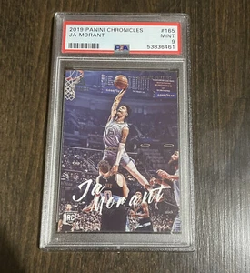 Ja Morant 2019 Panini Chronicles Luminance 165 PSA 9 RC Rookie Grizzlies NBA - Imagen 1 de 2