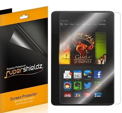 3 Supershieldz Anti Glare Matte Screen Protector for Amazon Kindle Fire HDX 8.9" - Image 1 of 3
