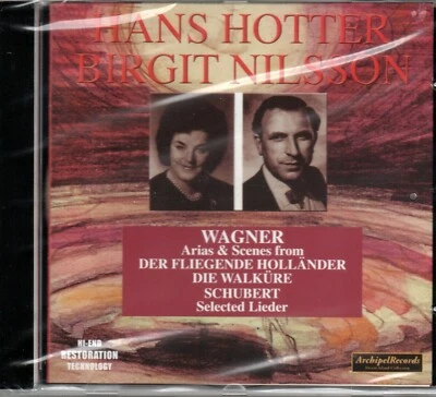 WAGNER ARIAS & SCENES - HANS HOTTER- BIRGIT NILSSON - 1949/55 - ARCHIPEL - Image 1 of 2