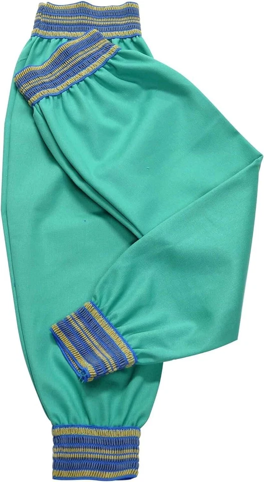 Tillman 6201 23" 9 Oz. Green FR Cotton Welding Sleeves With Elastic Wrist/top