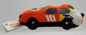 NASCAR Tide #10 Ricky Rudds Car Plush Beanie Racers 1998 Vintage With Tags - Picture 1 of 7