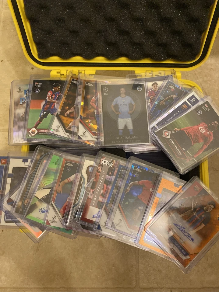 Soccer MYSTERY PACK Graded PSA/BGS, Numbered, Rookies, Inserts, Sapphire, Autos - Image 1 of 1