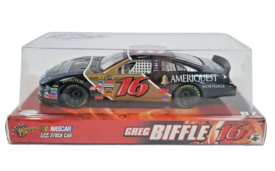 Greg Biffle #16 NASCAR 2007 Ameriquest 福特 Fusion 1:24 获奖者圈  — 第 1/4 张图片