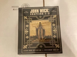 John Wick: Chapters 1-3 Stash Book Collection Steelbook (4K UHD, Blu-Ray) NEW - Picture 1 of 1