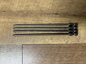 T15 Torx Power Bit 1/4 Zoll Sechskantantrieb, 6 Zoll OAL ~ 4-teilig USA - Bild 1 von 3
