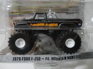 Ford F-250 1979 Greenlight camioneta negra '79 PA MOUNTAIN MONSTER Kings Crunch S10 - Imagen 1 de 3