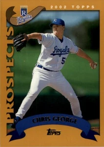 2002 Topps MLB Chris George #308 - Picture 1 of 2