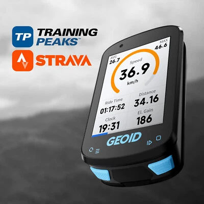 Geoid CC600 Fahrrad Computer Farbbildschirm Navigation GPS Wireless Tachometer - Bild 1 von 4