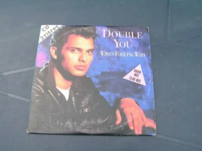 CD SINGLE DOUBLE YOU WHO'S FOOLING WHO  FRENCH EDITION 2 tracks CARD SLEEVE - Photo 1/3