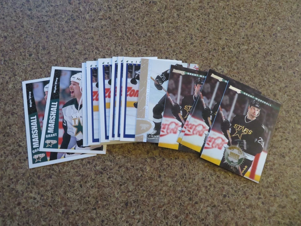 1996-97 Grant Marshall  very nice cards -- U pick-- will combine shipping - Image 1 of 1