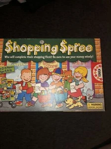 EDUCATIONAL GAME ON MONEY & SHOPPING — Never Played, Complete — SHOPPING SPREE - Picture 1 of 4