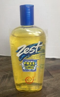 Vintage 1999/Y2K Zest Sunspray Fresh Body Gel Wash 12oz New/NOS TV/Movie Prop - Image 1 of 4