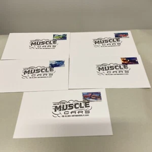 5er SET FDC COVER 2013 MUSCLE CARS DIGITAL FARBDRUCK - Bild 1 von 9