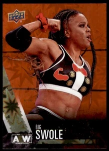 2021 Upper Deck AEW Dynamite Parallel #41 Big Swole - Picture 1 of 2