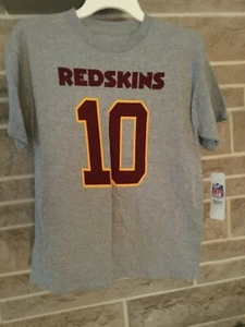 Washington Redskins #10 Griffin III Team Apparel T Shirt New Youth Size L - Picture 1 of 2