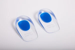 Hochwertige Gel Fersenkissen, Fersenschutz, Einlegesohlen, 1 Paar - Picture 1 of 4