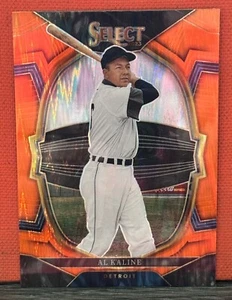 2023 Panini Select #87 Al Kaline Orange Flash Prizm Concourse - Picture 1 of 2