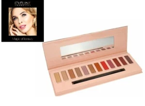 Paleta de sombras de ojos Eveline ""Sueño de ángel"" - 12 tonos sombra de ojos - idea de regalo - Imagen 1 de 2