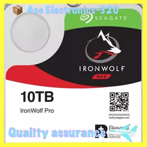 Seagate IronWolf Pro 10TB ST10000NE0008 7200 RPM 256MB Cache SATA 6.0Gb/s 3.5" - Picture 1 of 5