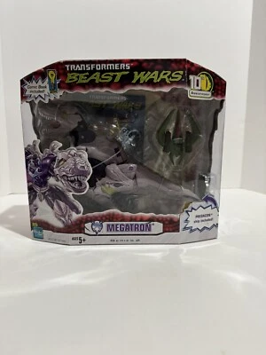 Transformers Beast Wars 10th Anniversary Megatron, 2005 MISB New - Image 1 of 4