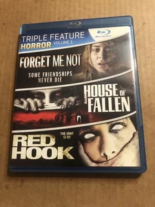 Horror Triple Feature, Vol. 1 (Blu-ray Disc, 2012) Pre-owned - Picture 1 of 4