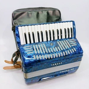 Fisarmonica Yamaha TENOR 32 testata funzionante dal Giappone con custodia morbida - Foto 1 di 22