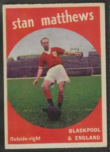 A&BC-FOOTBALL 1960 BLACK BACK-#74- BLACKPOOL - STANLEY MATTHEWS - Picture 1 of 2