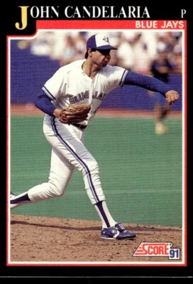 1991 Score Baseball Card John Candelaria Toronto Blue Jays #791 - Image 1 of 2