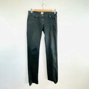 Sass & Bide Sz 27 9 Black Low Rise Slim Leg Denim Jeans Australian Designer - Bild 1 von 12