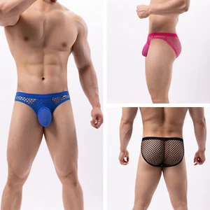 Calzoncillos Sissy Calzoncillos Ropa Interior de Medianoche Tangas de Pesca Mini Ropa de Noche - Imagen 1 de 34