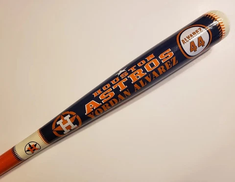Yordan Alvarez 32"/35oz HOU Astros One Of Kind Custom Collectible Baseball Bat Cover
