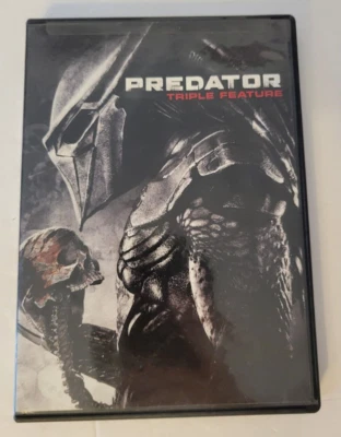 Predator Triple Feature 3-DVD Set Action Sci-fi Thriller Alien - Image 1 of 4