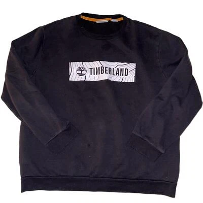 Sudadera Timberland Negra Logo Cuello Redondo Talla XXL Foto 1 de 4