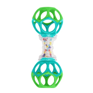 Juguete Oball Shaker Rattle Seguro Para Bebé Libre De BPA Fácil De Limpiar - Picture 1 of 13