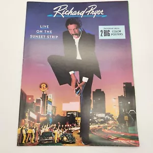 Vintage Richard Pryor Live On The Sunset Strip Programm Poster Komödie 1982 - Bild 1 von 3