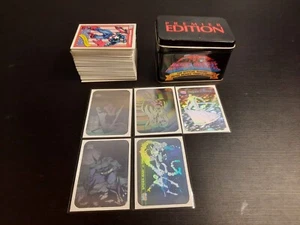 Marvel Universe Series 1 1990 coleccionistas lata, juego, hologramas - Imagen 1 de 9