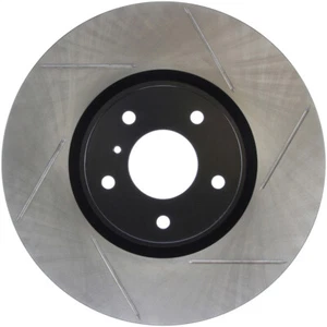 StopTech 126.42095SL Front Left Slotted Brake Rotor for 2008-13 G37 / 14-16 Q60 - Picture 1 of 8