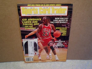 1990 SPORTS CARD TRADER MAGAZINE VOL.1 NO.7 MICHAEL JORDAN Chicago Bulls,nba - Picture 1 of 6