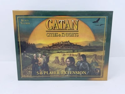 CATAN: CITIES & KNIGHTS 5-6 Players Extension 3066 2007 Edition NEW - Image 1 of 2