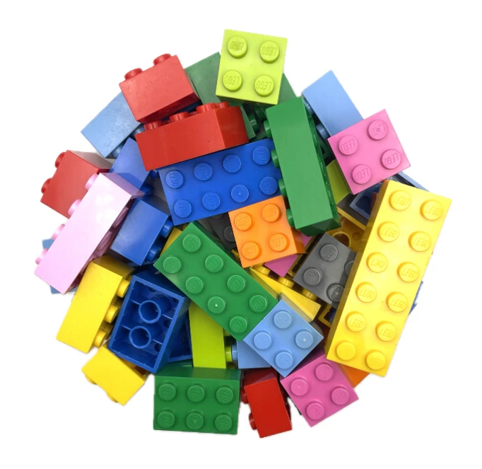 LEGO®BAUSTEINE | BASISSTEINE | BUNT GEMISCHT | VERSCHIEDENE STÜCKZAHLEN - Bild 1 von 4