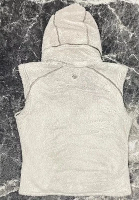 Chaleco Kuhl Mujer Grande Vuelo Sherpa Polar Capucha Suéter Chaqueta Cremallera Pila Difusa Foto 1 de 4