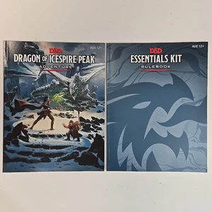 Dragon Of Icespire Peak Adventure & Essentials Kit Rulebook D&D 2019 - Picture 1 of 2
