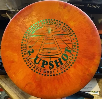 Putter de aproximación de rango medio Lightning Discs #2 Upshot 167 g Foto 1 de 2