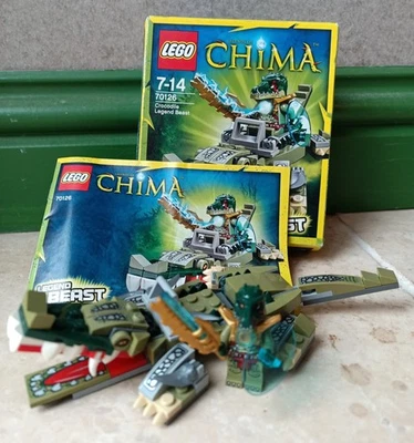 Lego Chima 70126 Crocodile Legend Beast 100% COMPLETE Boxed + Instructions - Image 1 of 4